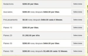 paquetes vendedores